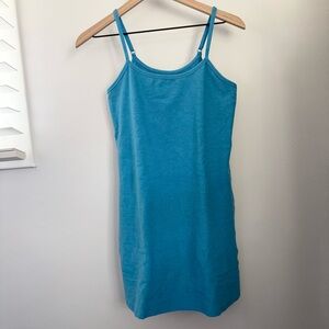 Beyond Yoga Small Essence Spacedye Dress Cali Blue Heather Tennis Prep Outdoor